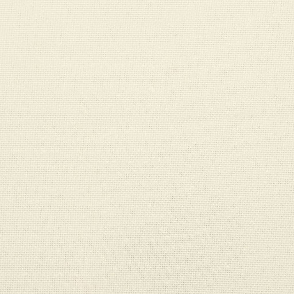 Garden Bench Cushion Cream White 78.7″x19.7″x2.8″ Oxford Fabric