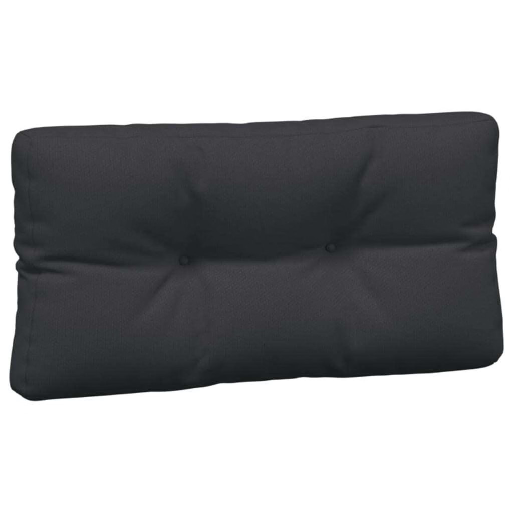 Pallet Cushions 3 pcs Black Fabric