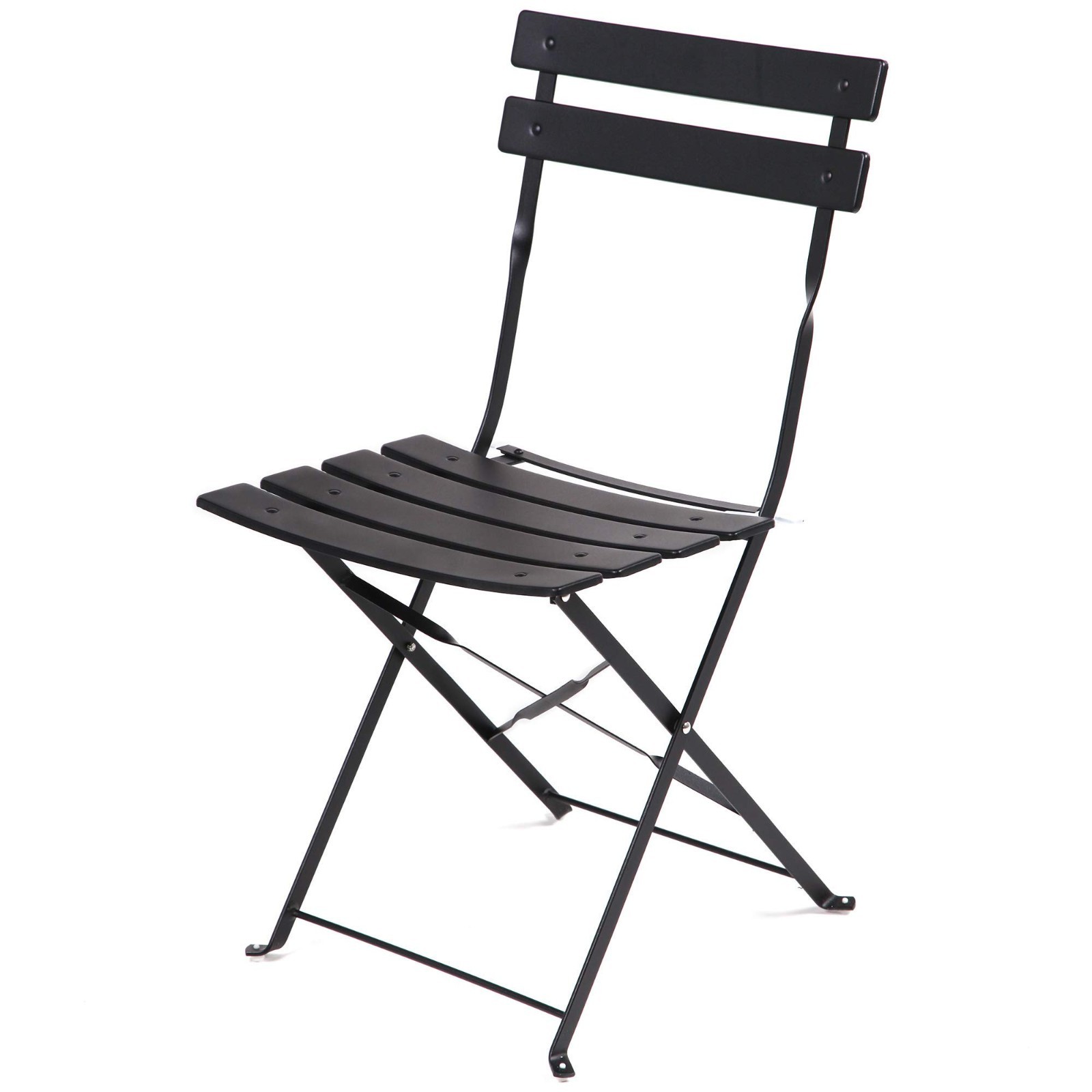Premium Frame Patio Bistro Set, Folding Outdoor Patio Furniture Sets 3-Piece