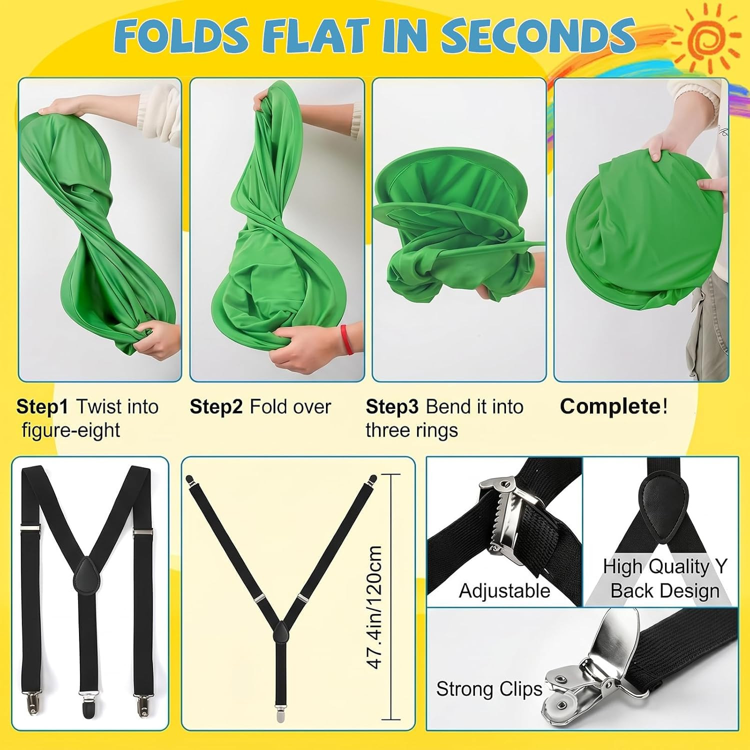 Granny Pants Yard Game Set Outdoor for Adults,4-Color Giant Pants Outdoor Game S