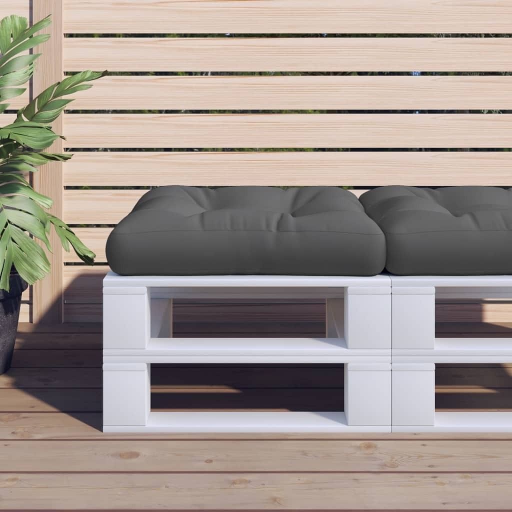 Pallet Cushion 19.7″x19.7″x4.7″ Gray Fabric