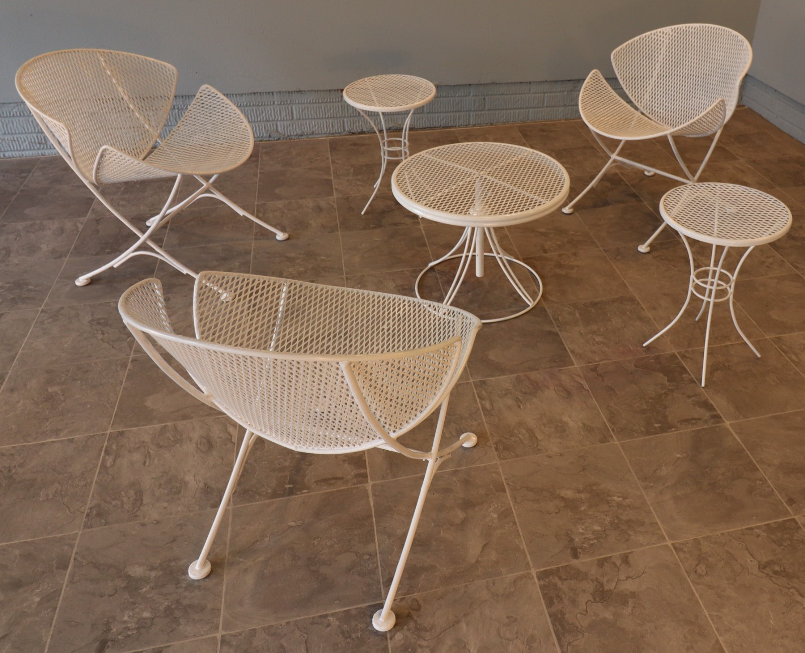 Salterini “Radar” Atomic Lounge Set, Mid-Century Modern, c. 1955–1965