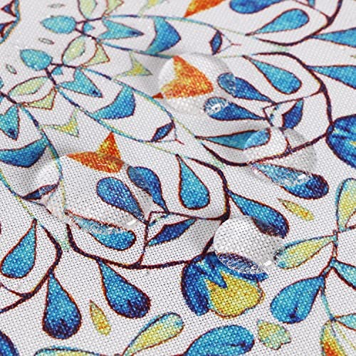 Outdoor and Indoor 60×84 inch Tablecloth with Umbrella 60×84″,zipper Mandara
