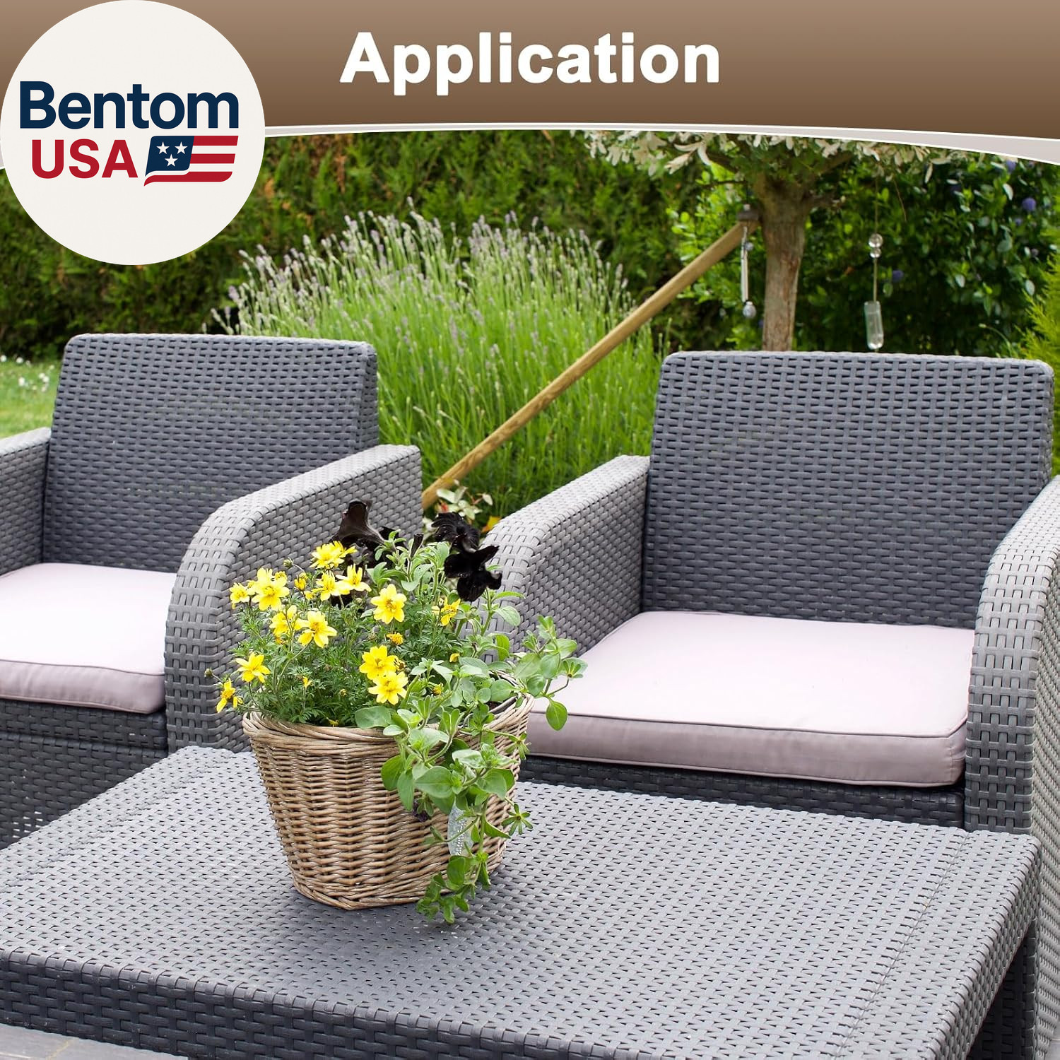 1-Pack Wicker Repair Kit, 5Mm X 33Ft/10M Plastic Flat Rattan Replacement Supplie