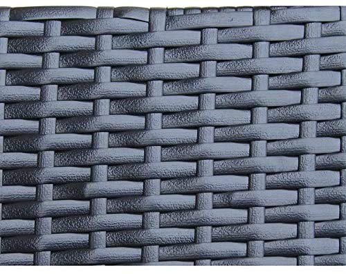 Woven Rattan, Plastic PE Wicker Repair Material for Garden Chair Black Table …