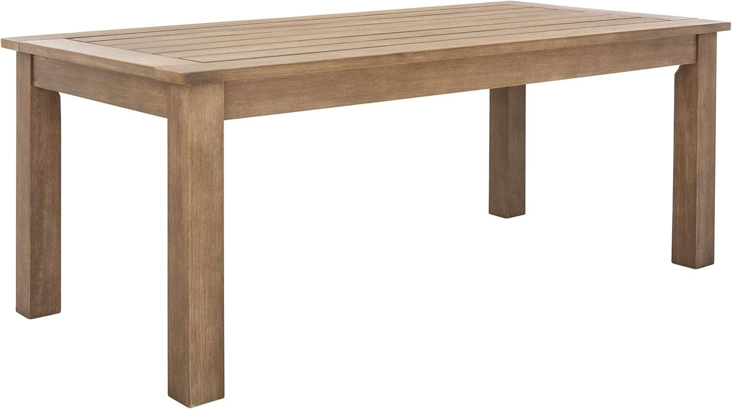 Couture Outdoor Patio Furniture Collection – Santa Cruz Coffee Table, Natural
