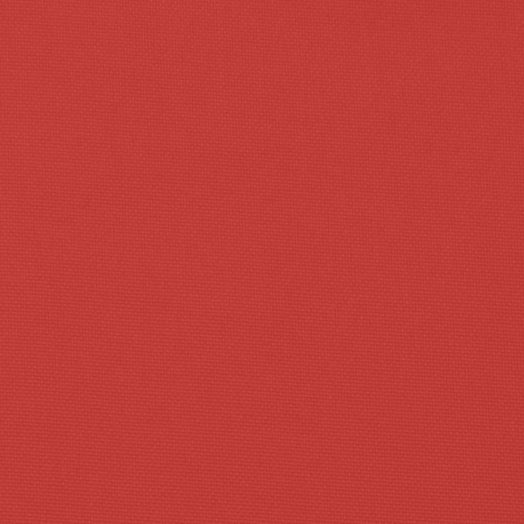 Garden Bench Cushion Red 70.9″x(19.7″+19.7″)x2.8″ Oxford Fabric