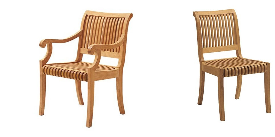 A-Grade Teak 9pc Dining 86″ Canberra Rectangle Table Giva Chair Set Outdoor