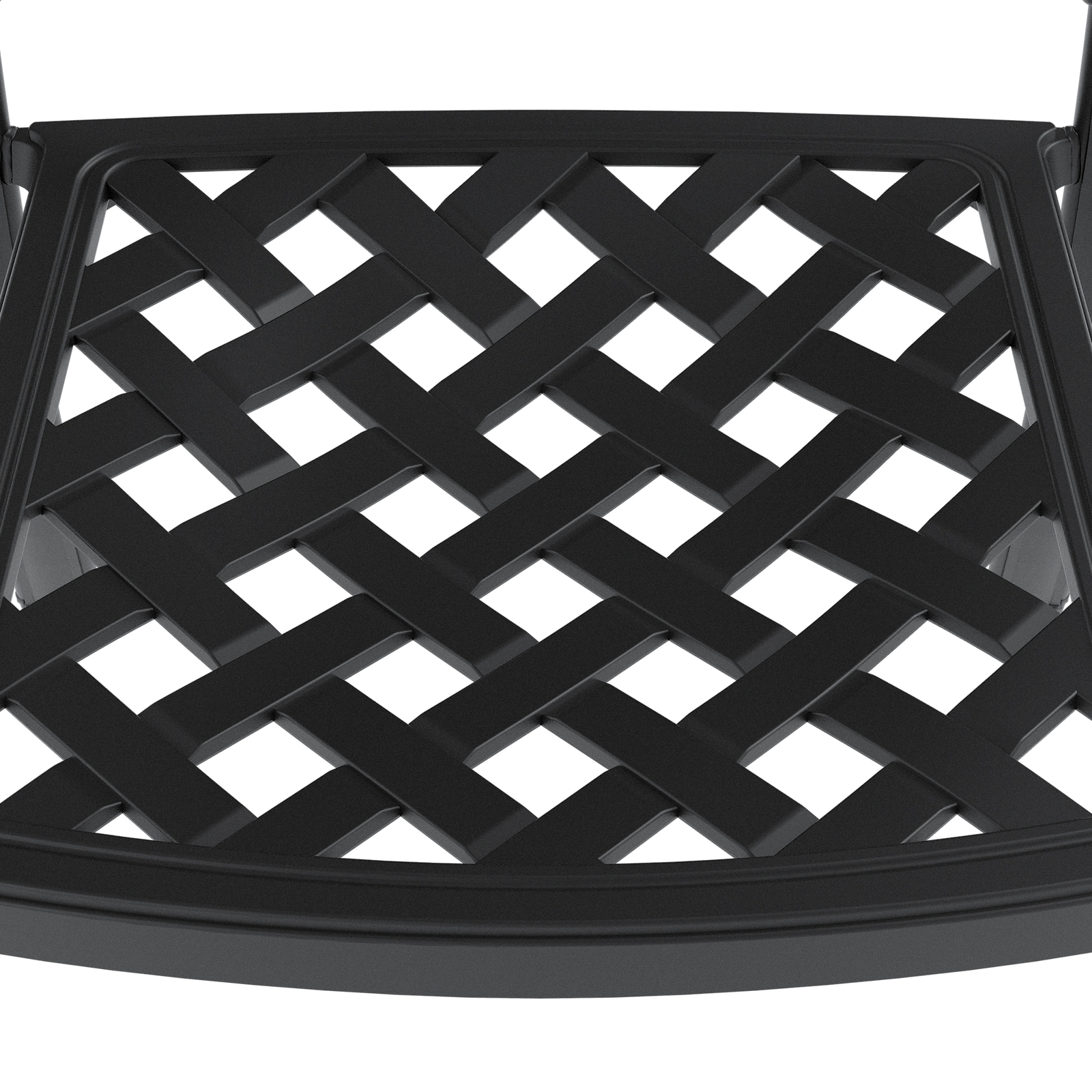 3Pieces Outdoor Dining Set Patio Bistro Set 40in Round Table Set W/Umbrella Hole