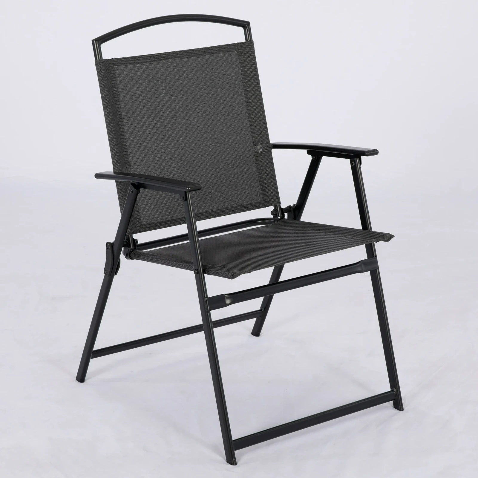 Mainstays Albany Lane 5-Piece Steel Outdoor Patio Dining Set, Black