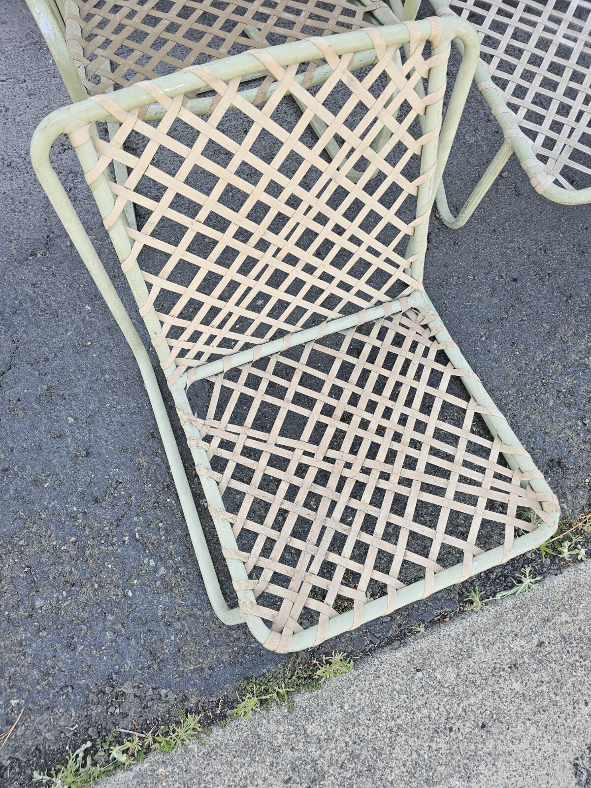 Vintage Brown Jordan Patio Furniture 3 Chairs Lounge Chair Gravitychair 2Table