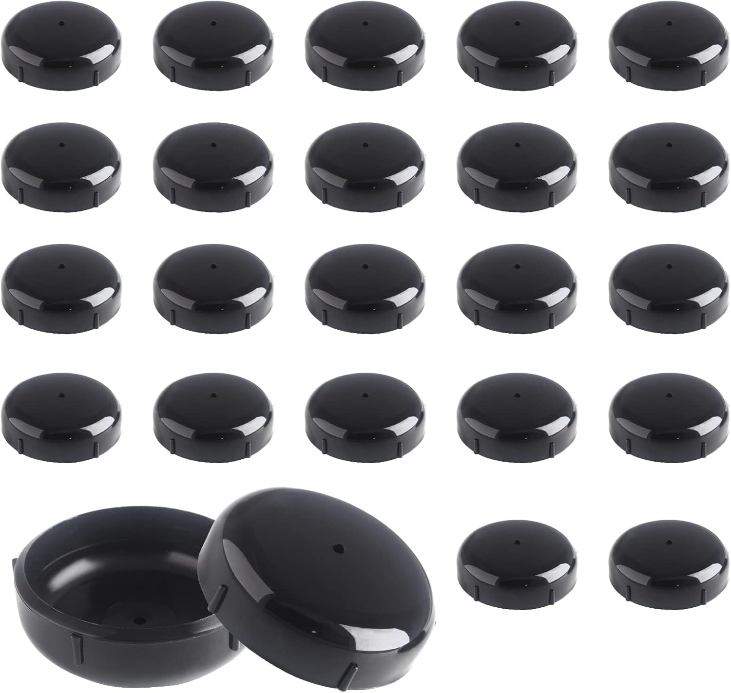 24 Pack 1.5 Inch Wrought Iron Patio Furniture Feet, Patio Furniture Seating Glid
