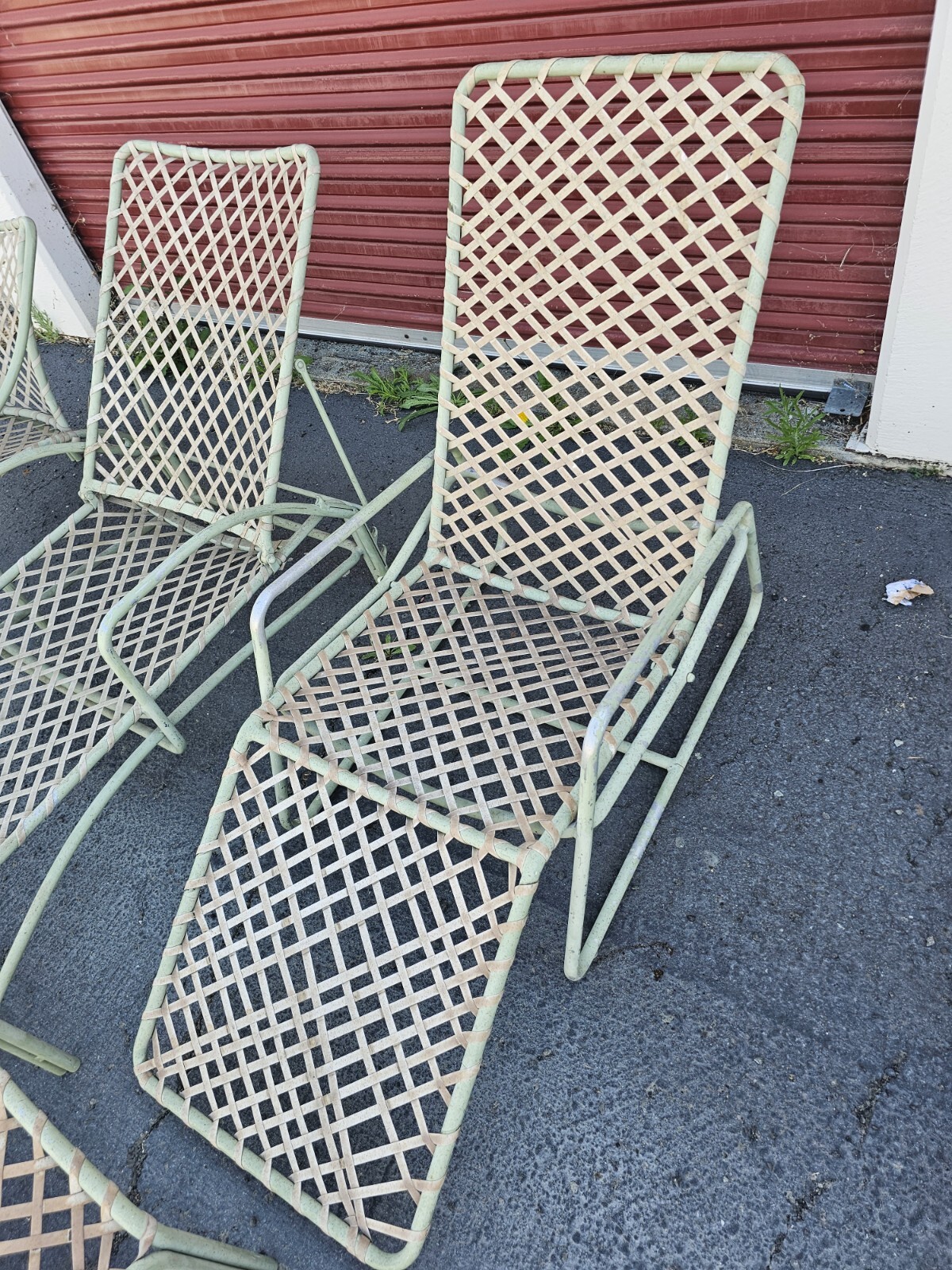 Vintage Brown Jordan Patio Furniture 3 Chairs Lounge Chair Gravitychair 2Table