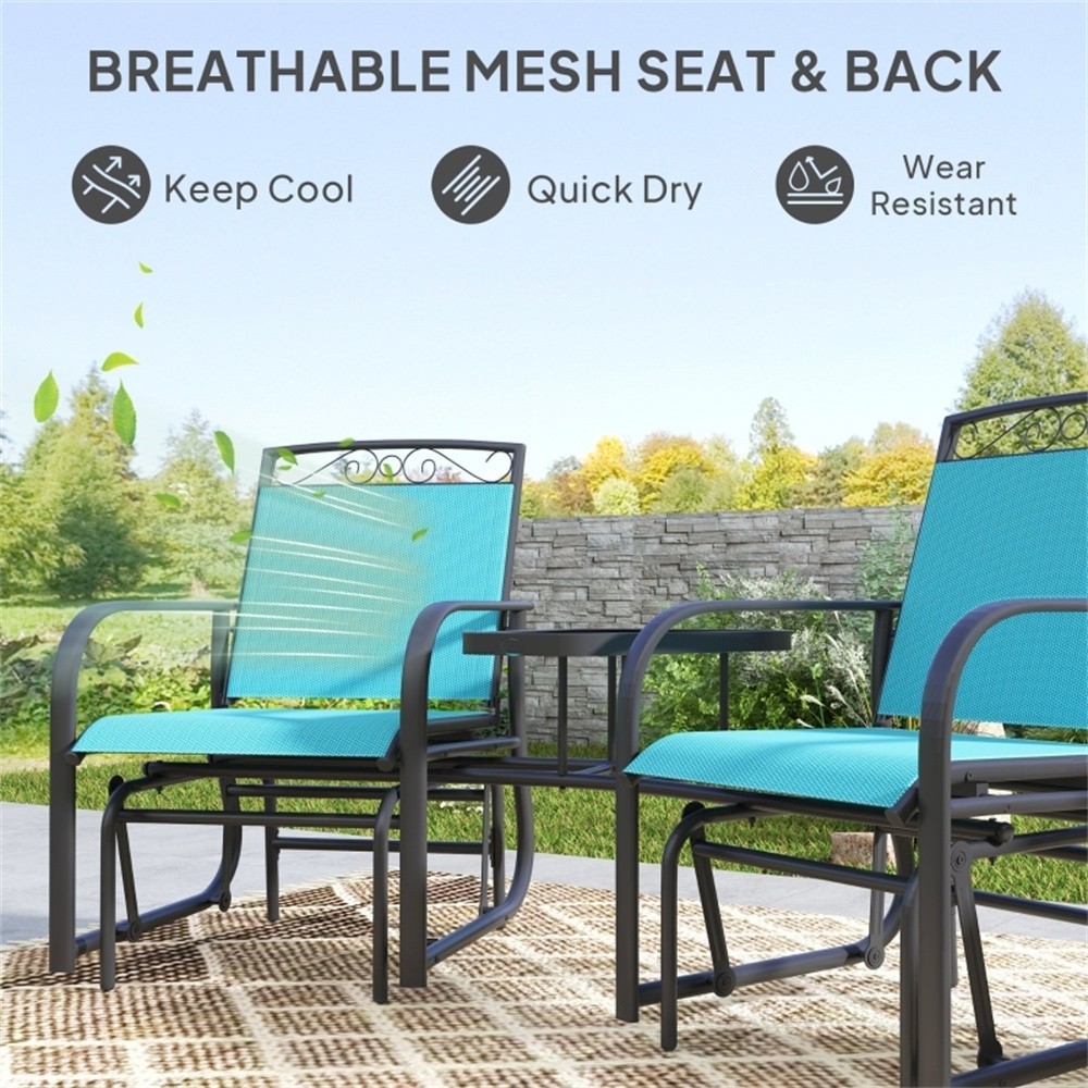 ❄️FREE SHIPPING!❄️2 Outdoor Chairs +Small Table 4 Patio, Porch, Pool, Lawn, etc!