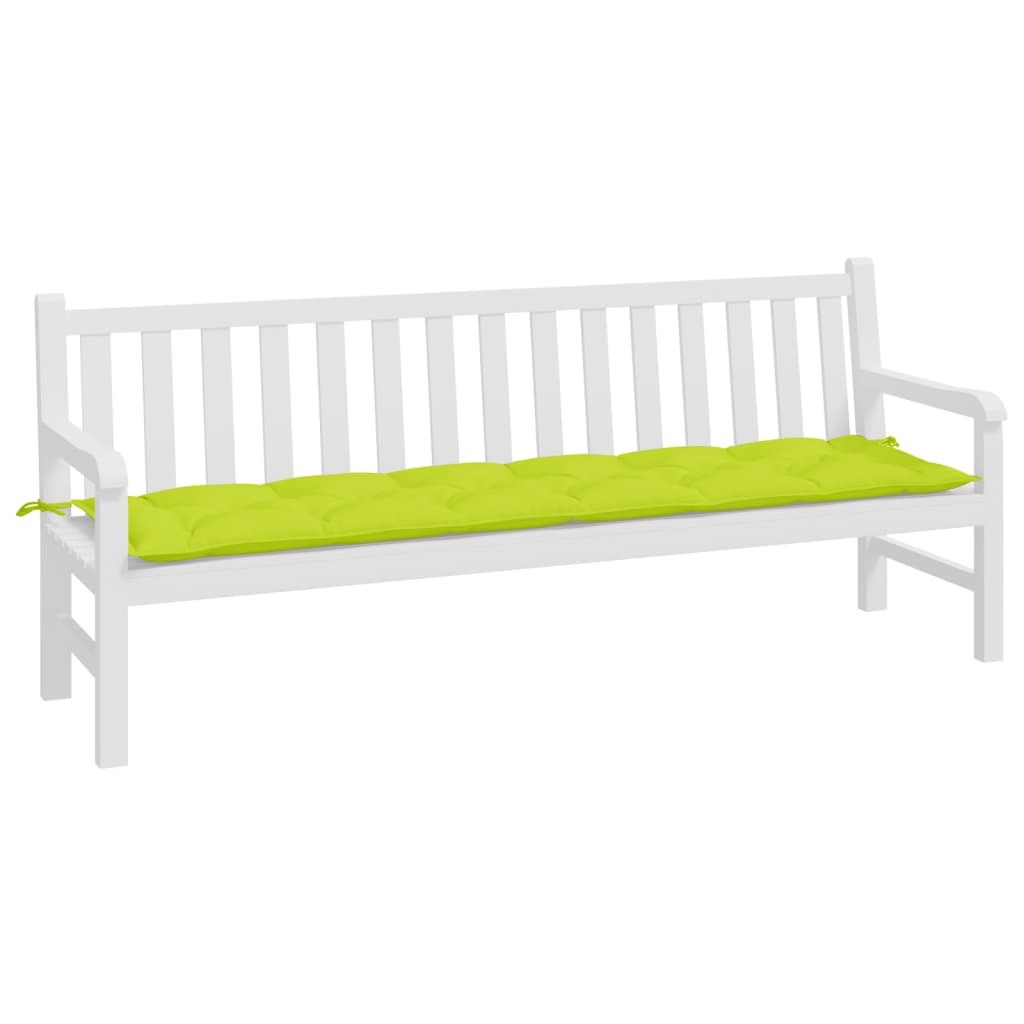 Garden Bench Cushion Bright Green 78.7″x19.7″x2.8″ Oxford Fabric