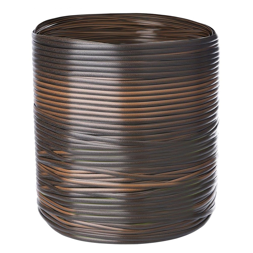 120 Ft Wicker Repair Kit, Plastic Wicker Repair Supplies, Gradient Dark1392