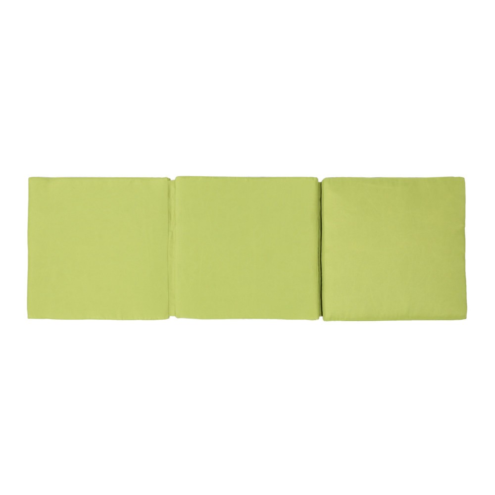 Patio Chaise Lounge Cushion Waterproof Fabric 77″L x 26″W 100% Polyester Green