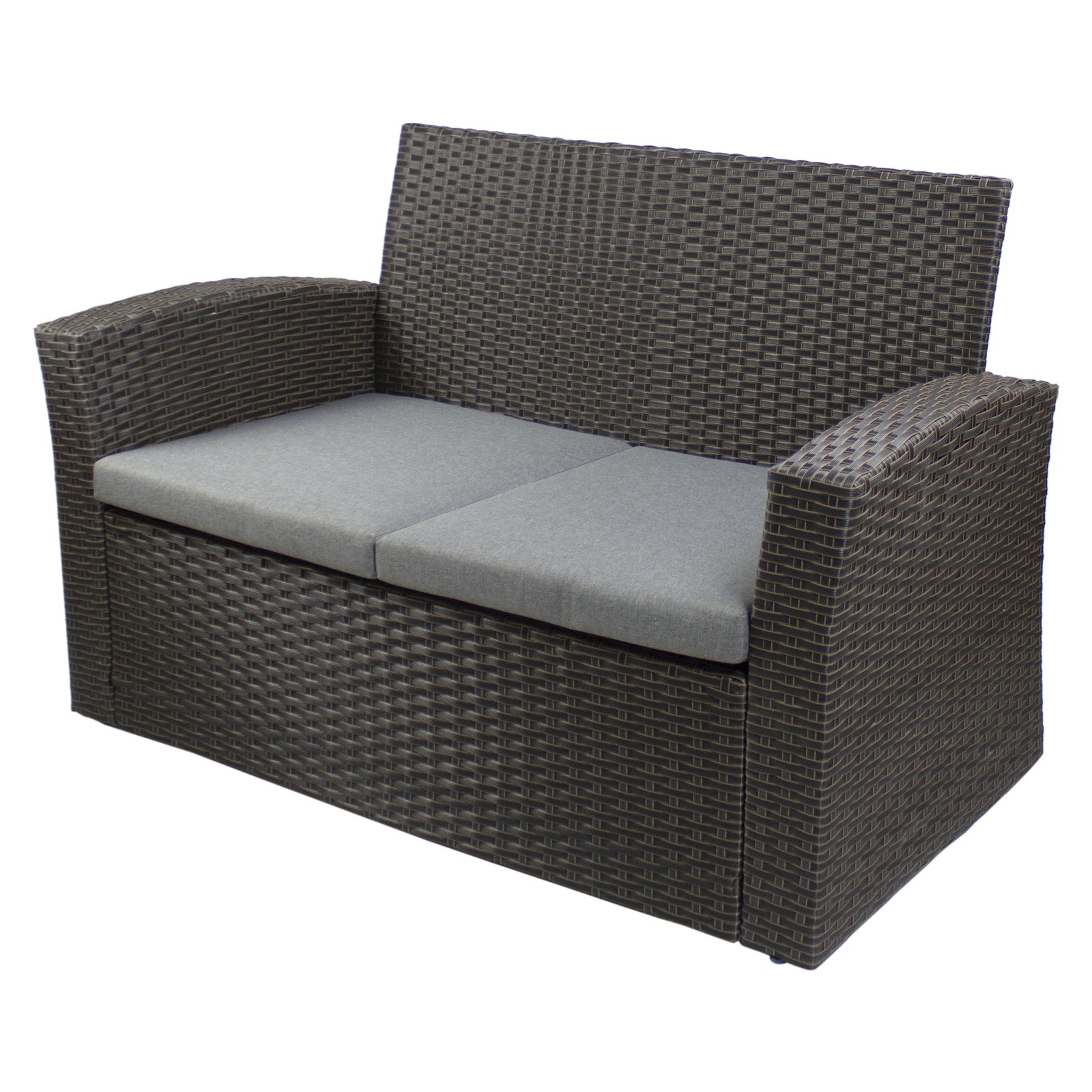 Northlight 4Piece Resin Wicker Outdoor Patio Conversation Set Cushions