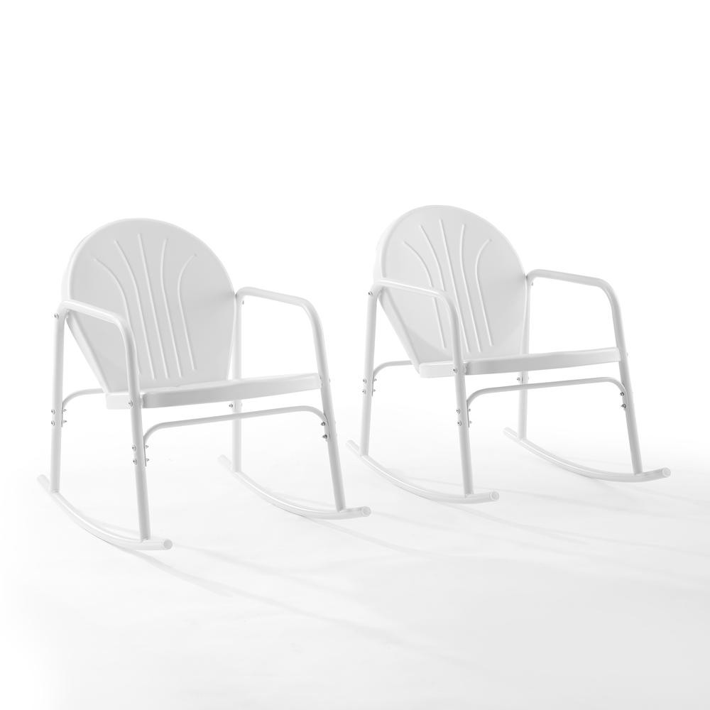 Griffith 2Pc Retro Outdoor Rocking Chair Set – 2 Rocking Chairs