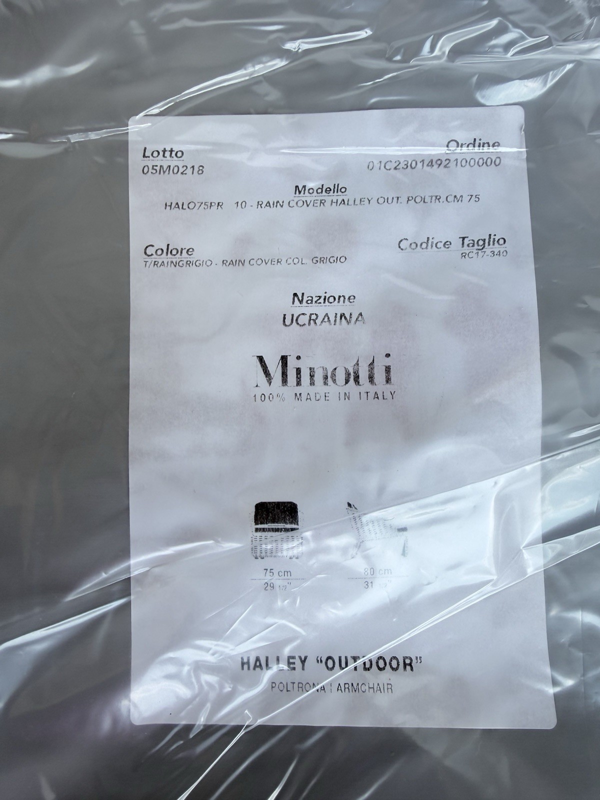 Minotti Fynn Outdoor Coffee Table – Cardoso Stone – 155 cm – NIB
