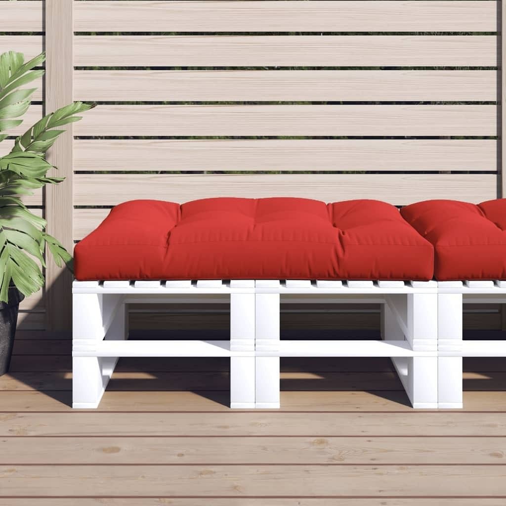 Pallet Cushion Red 47.2″x31.5″x4.7″ Fabric