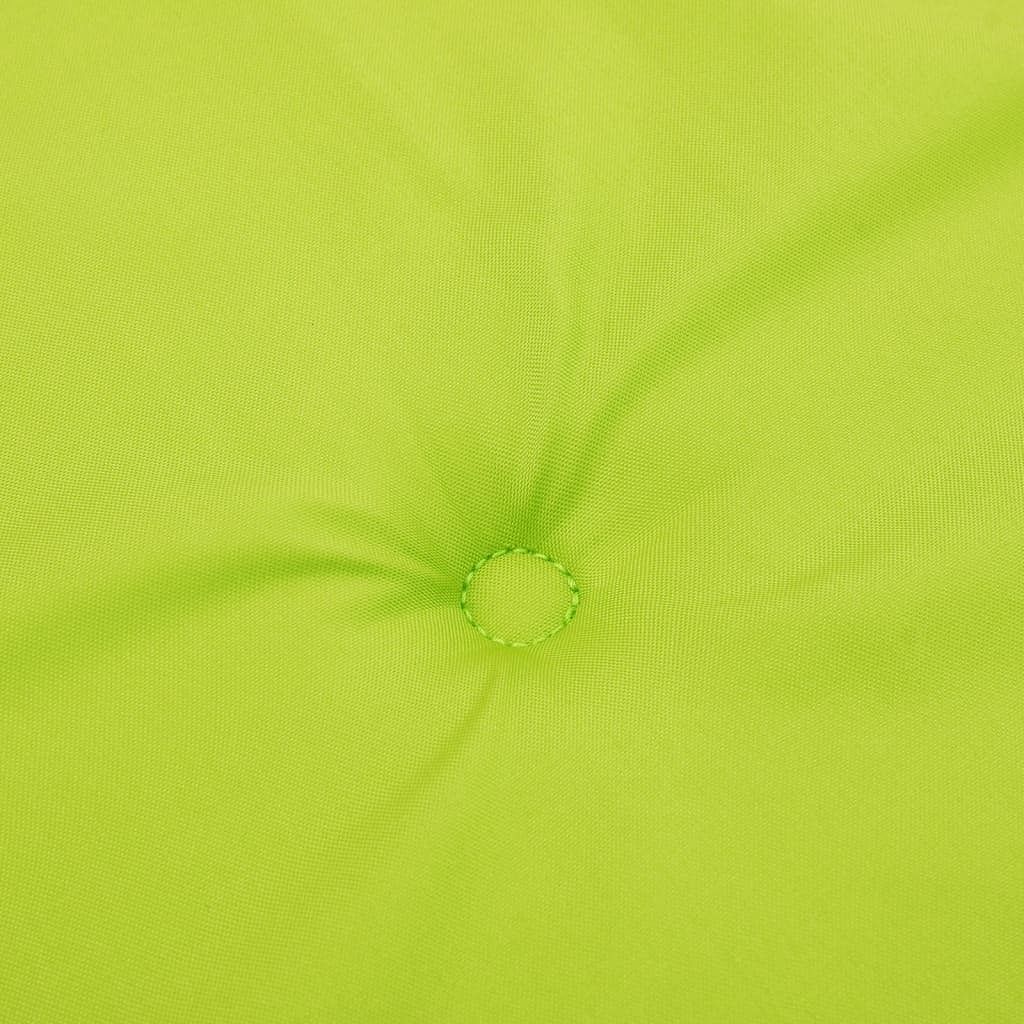 vidaXL Deck Chair Cushion Bright Green (29.5″+41.3″)x19.7″x1.6″