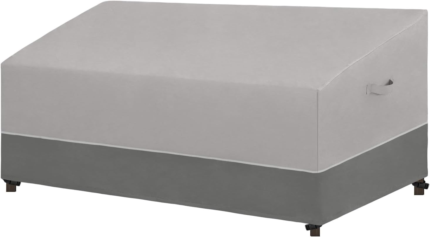 Easy Going Patio Sofa UV Resistant Outdoor Couch Bicolor 3 Seater Bench
