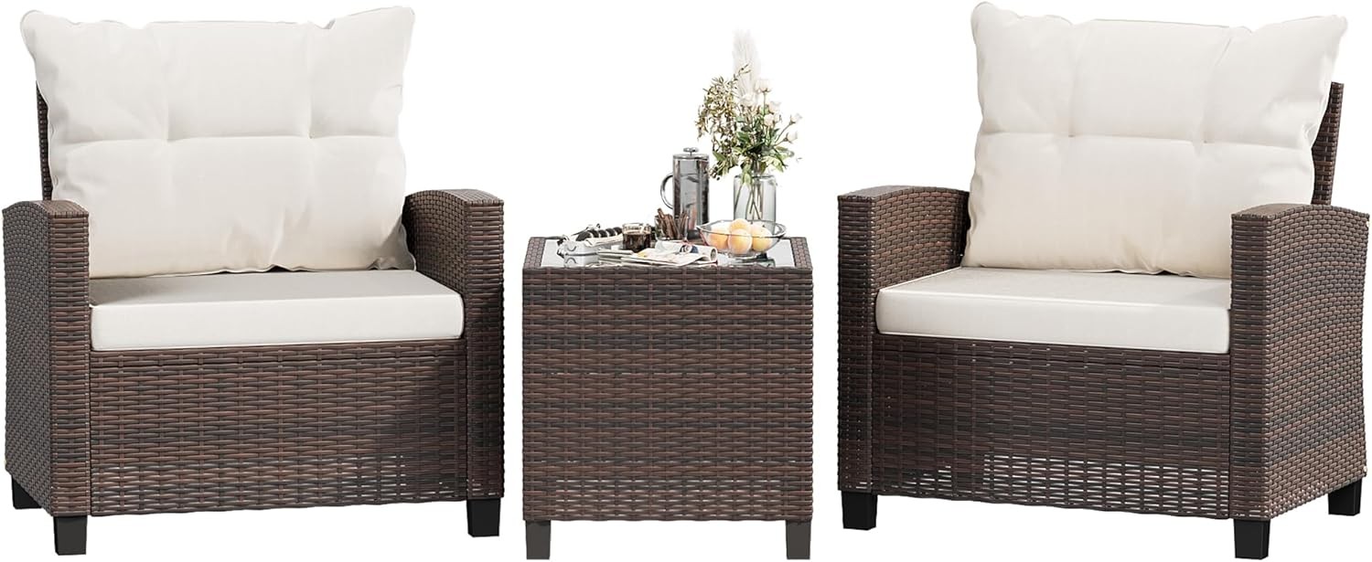 PE Rattan Wicker Outdoor Patio Seating Set