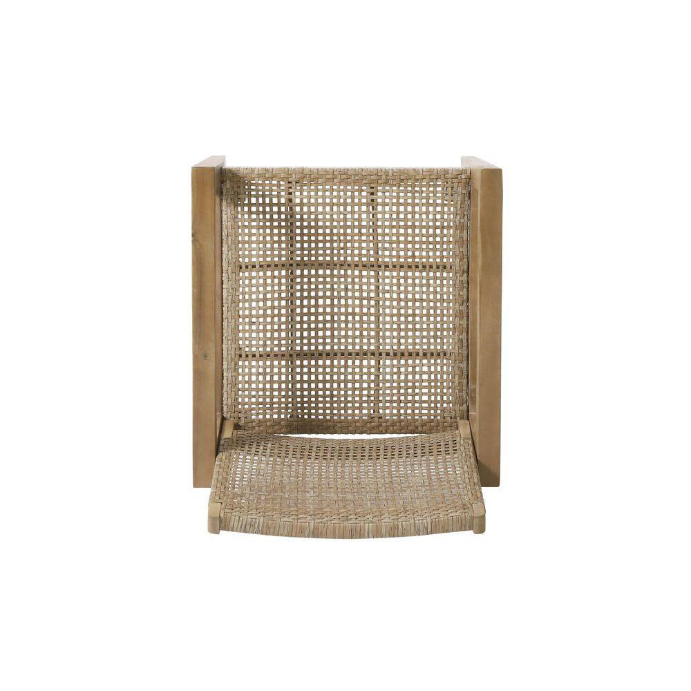 Outdoor Wicker for Acacia Wood Club Chairs (2-Piece)
