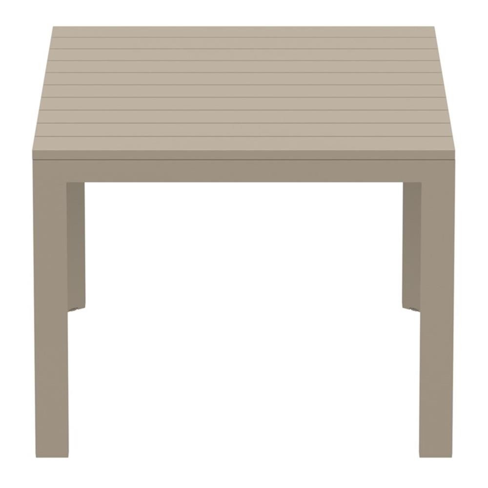 Compamia Atlantic 55-83 inch Extendable Dining Table in Taupe finish