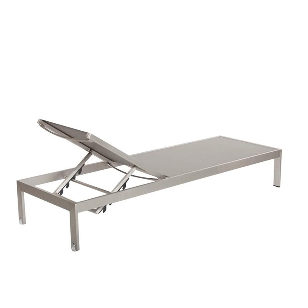 Pemberly Row 13-piece Modern Aluminum Patio Sofa Set in Gray