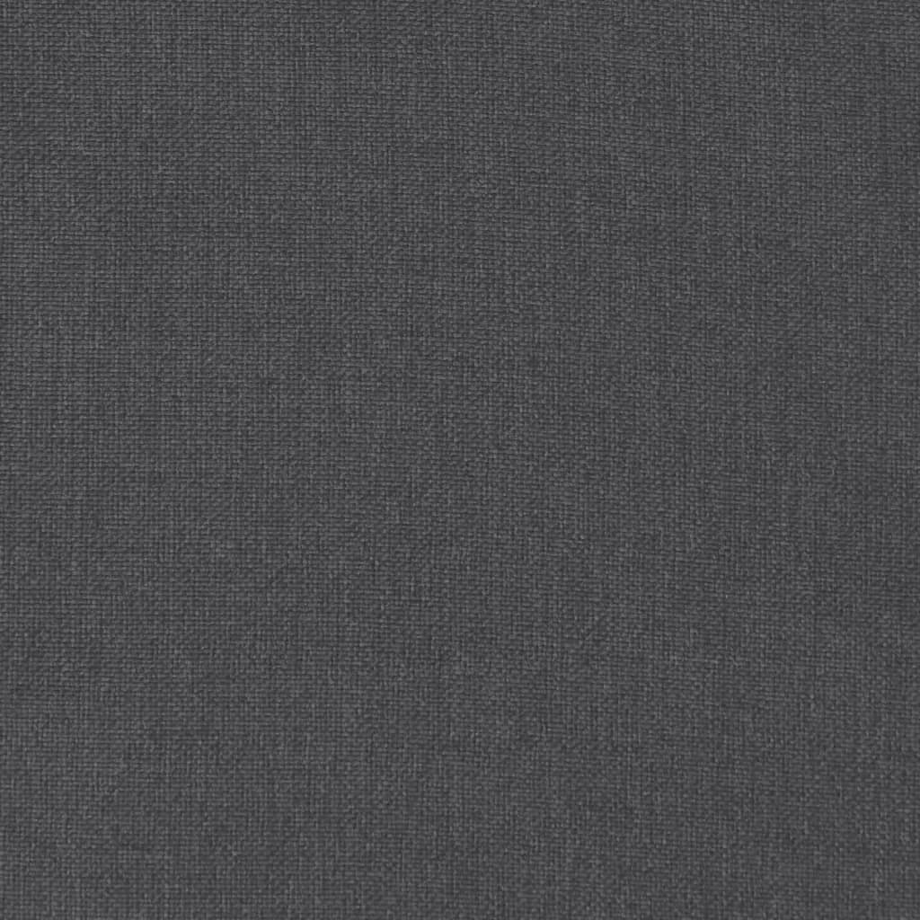 Highback Chair Cushions 6 pcs Melange Anthracite 47.2″x19.7″x1.6″ Fabric