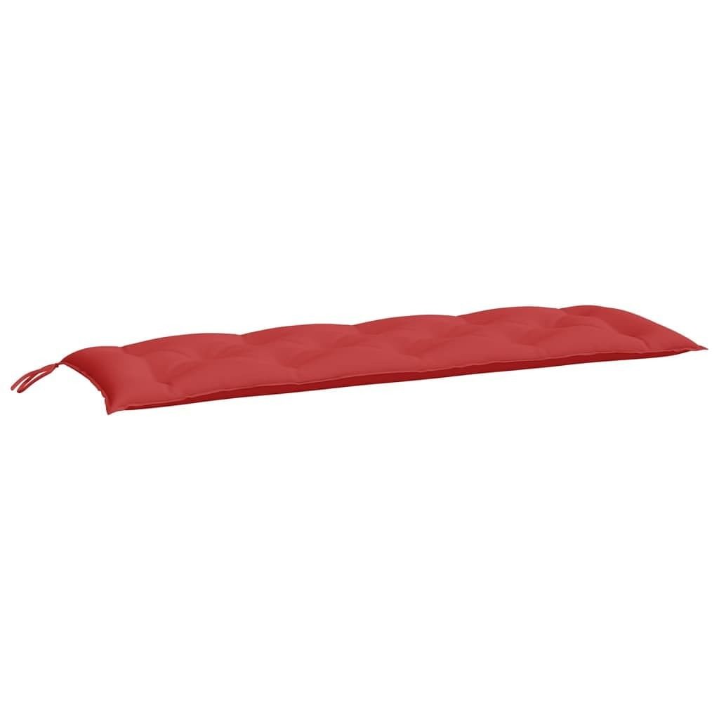 Garden Bench Cushion Red 59.1″x19.7″x2.8″ Oxford Fabric