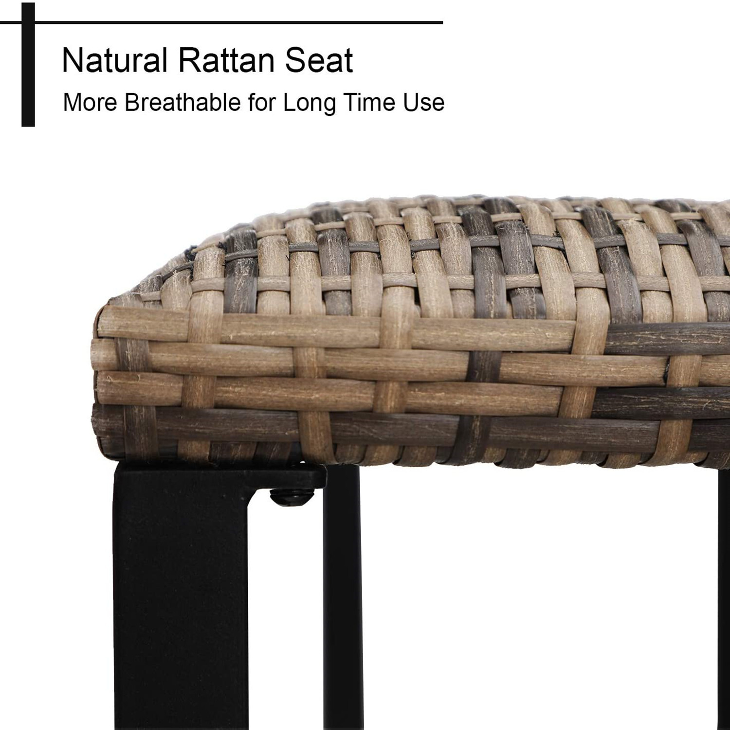 Outdoor Bar Set Patio Bar Table Bar Stool Rattan Barstools Bar Height Table