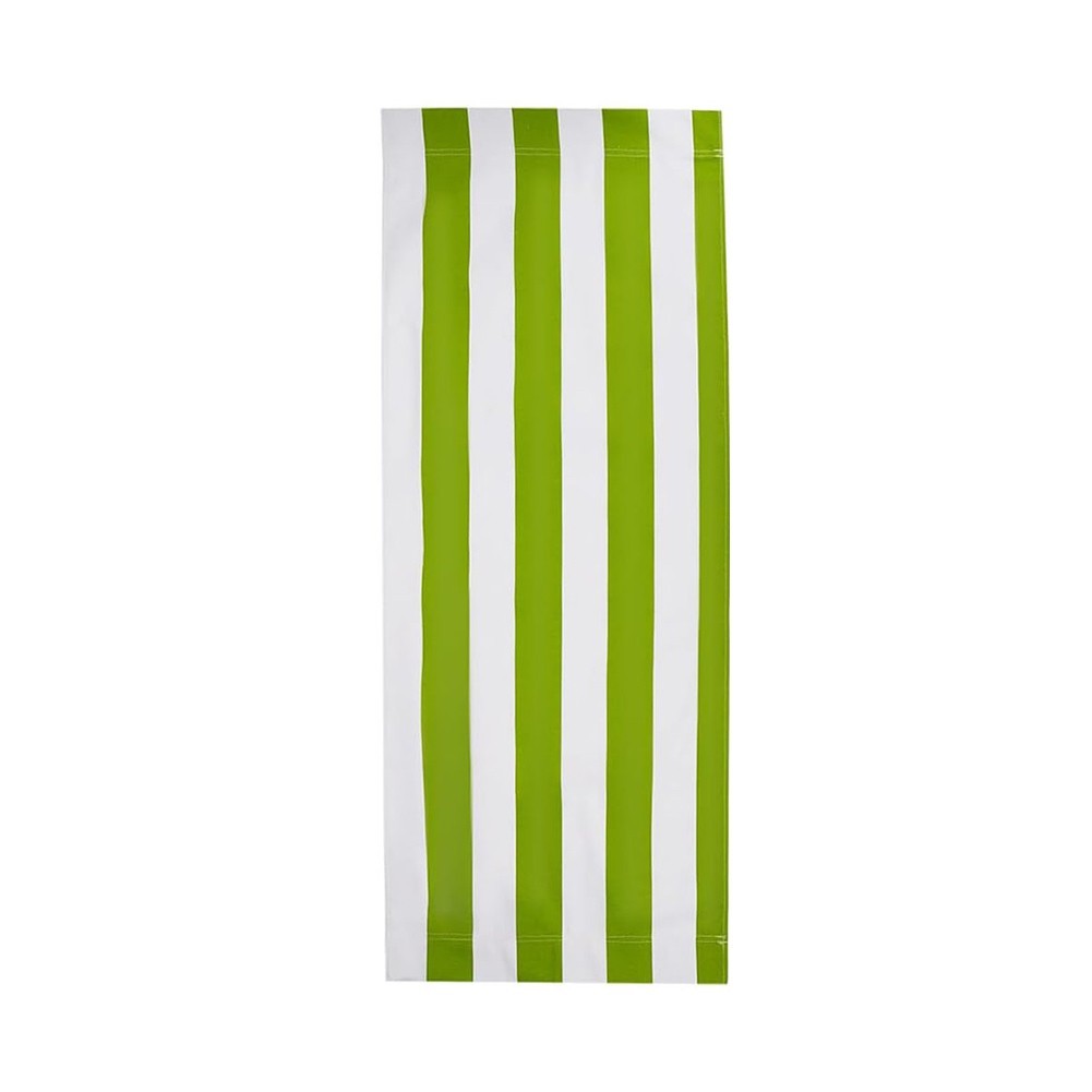 Beach Lounger Replacement Fabric Polyester 120×45 cm Fruit Green White