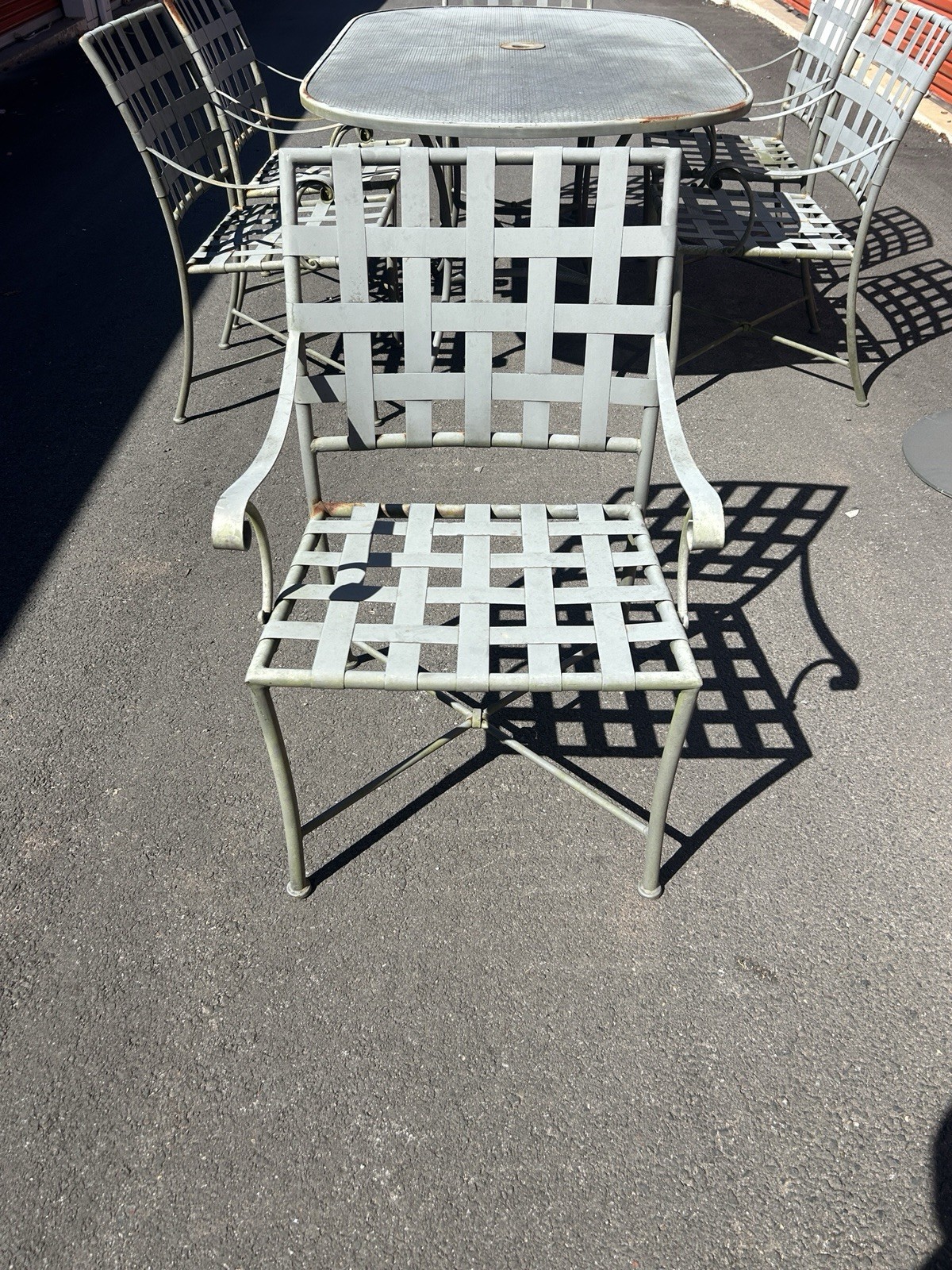 Beautiful Vintage 10 Piece Brown Jordan Patio Set *****