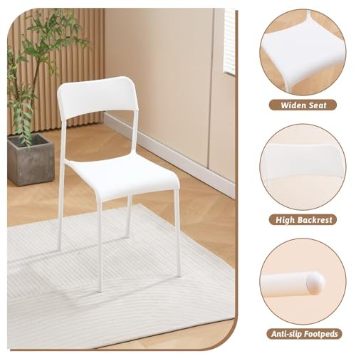 Outdoor Bistro Set for 2- Metal 3 Piece Bistro Table and Chairs Set of 2 White