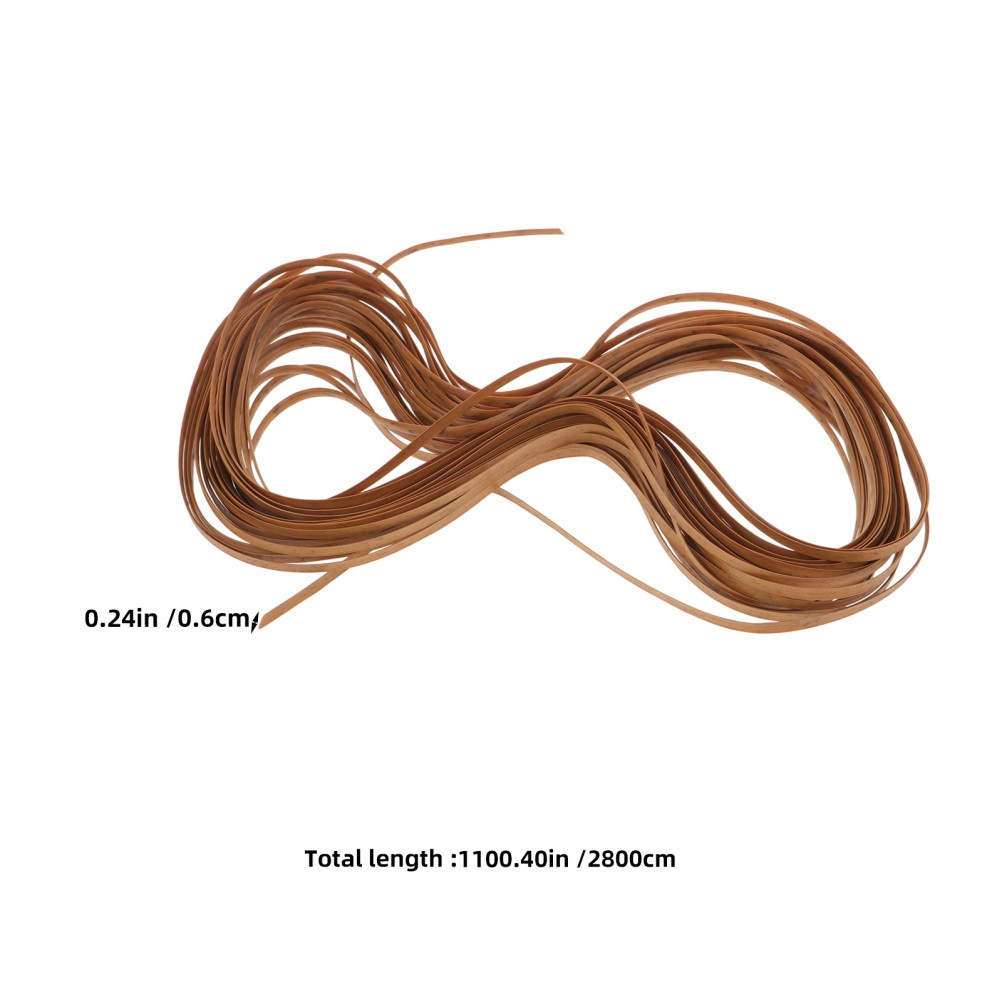 2Pcs Wicker Repair Material: Plastic PE Wicker Repair for Basket – 92ft 6mm