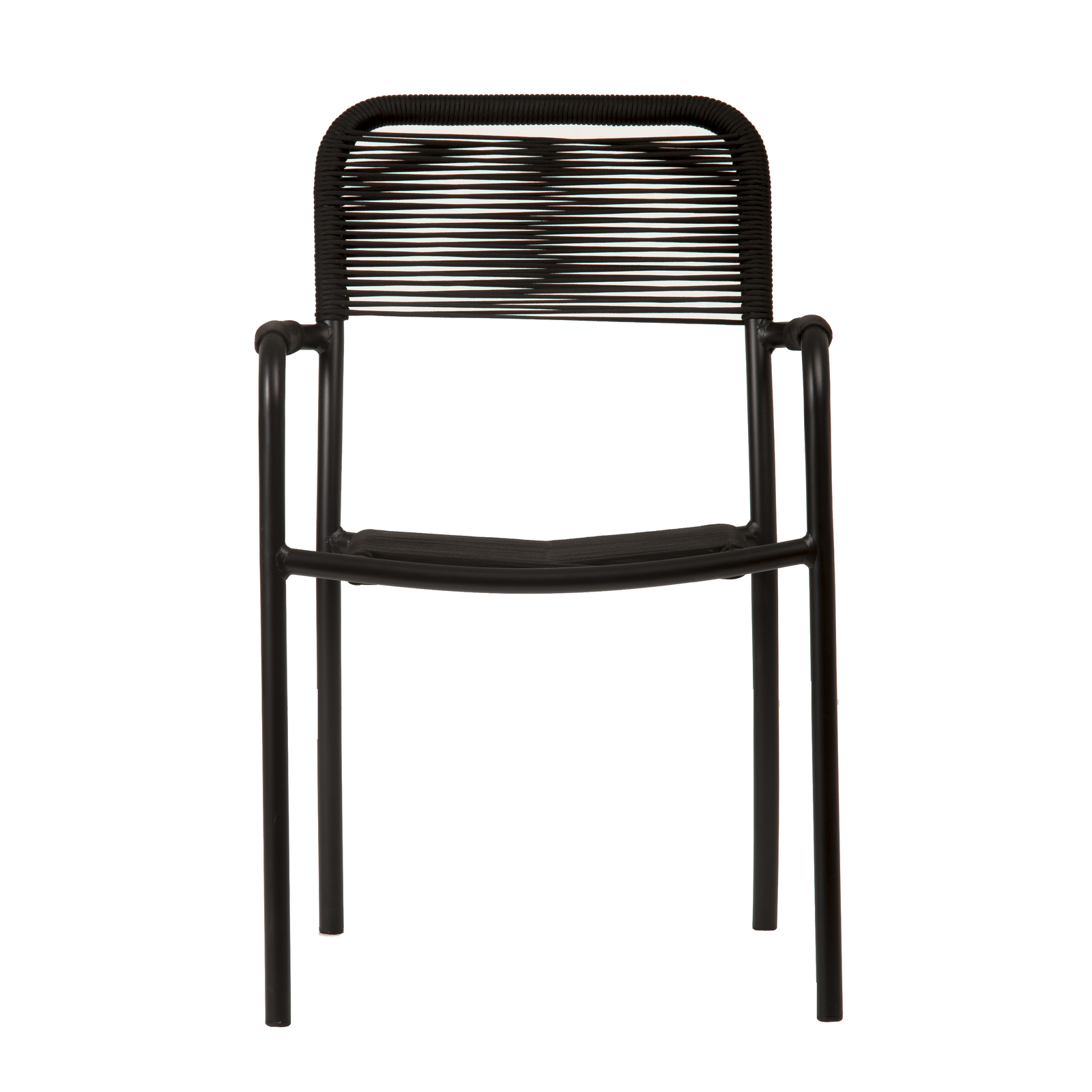 Amazonia Lys 5-Piece Outdoor Dining Set | Eucalyptus | Black Chairs