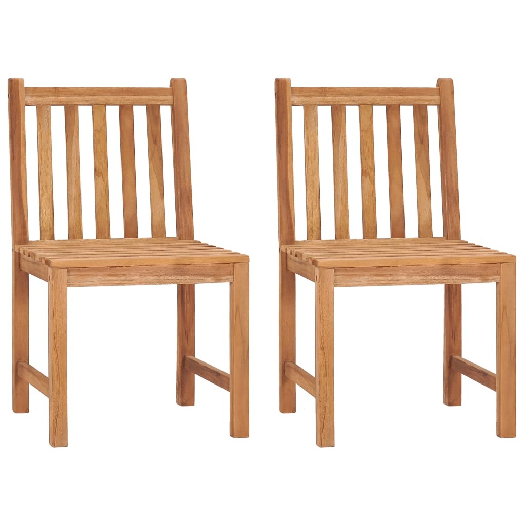 Solid Wood Teak Patio Dining Set 31.5″/43.3″ Table Length Multi Models vidaXL