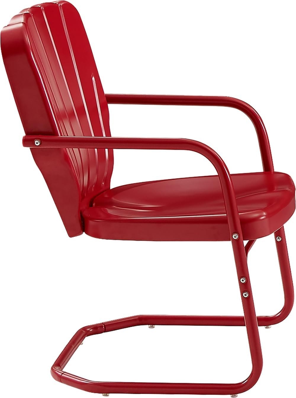 Ridgeland 2-Piece Outdoor Chair Set, Retro Metal Patio Chairs for Dining, Porch,