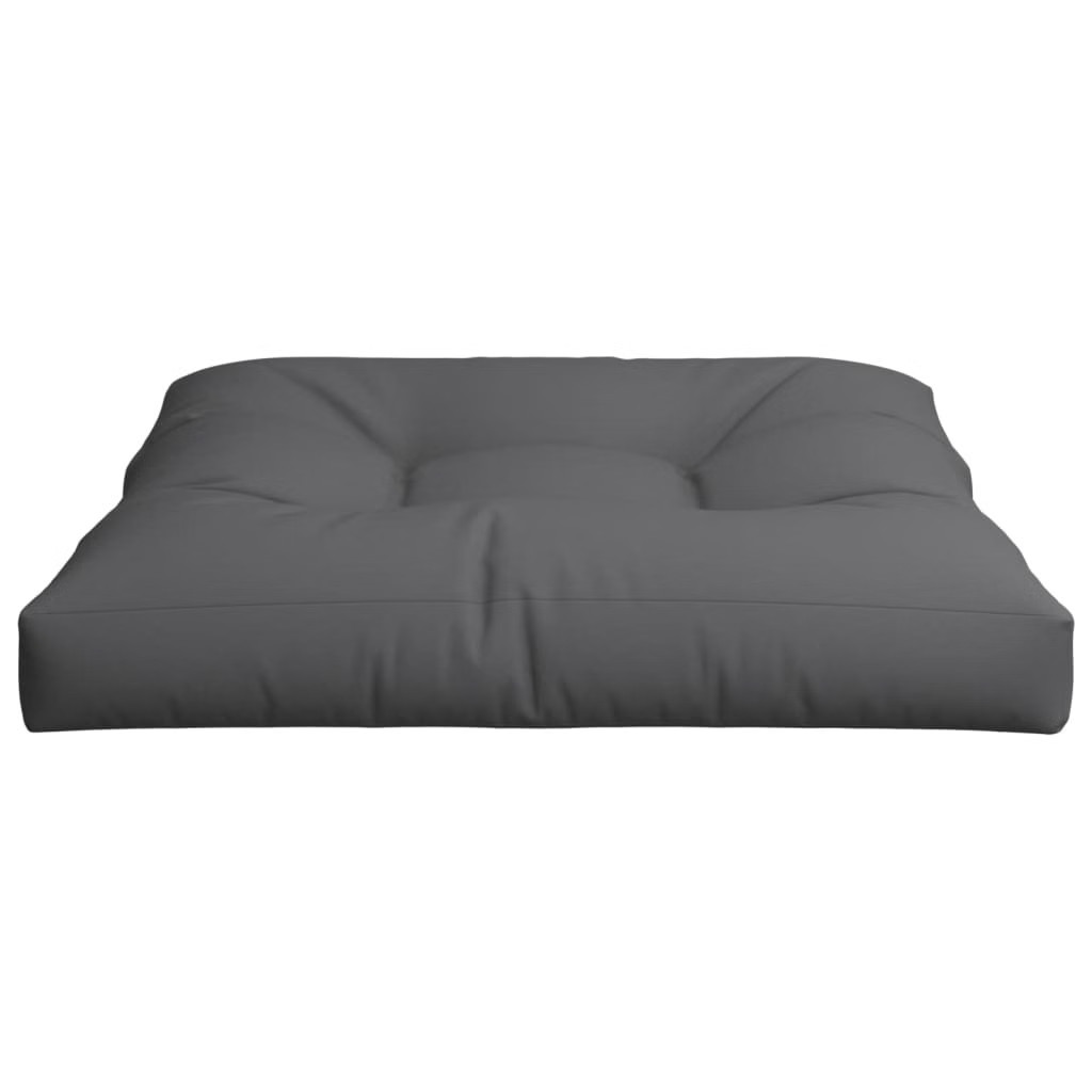 Pallet Cushion Anthracite 100% polyester 27.6×27.6×4.7 in