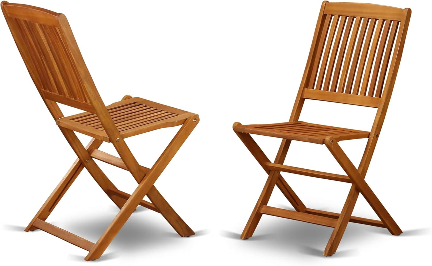 DECM7CWNA 7 Piece Patio Garden Table Set Consist of a Rectangle Outdoor Acacia W