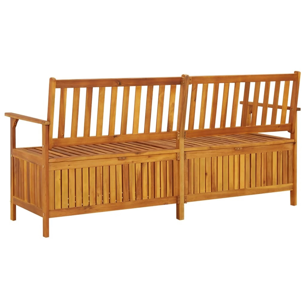 Storage Bench 66.9″ Solid Wood Acacia