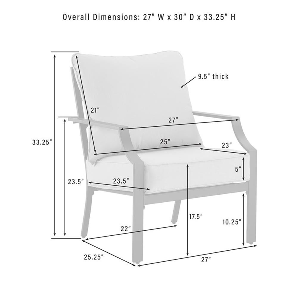 Pemberly Row 4-Piece Modern Metal Conversation Set in Gray/Matte Black