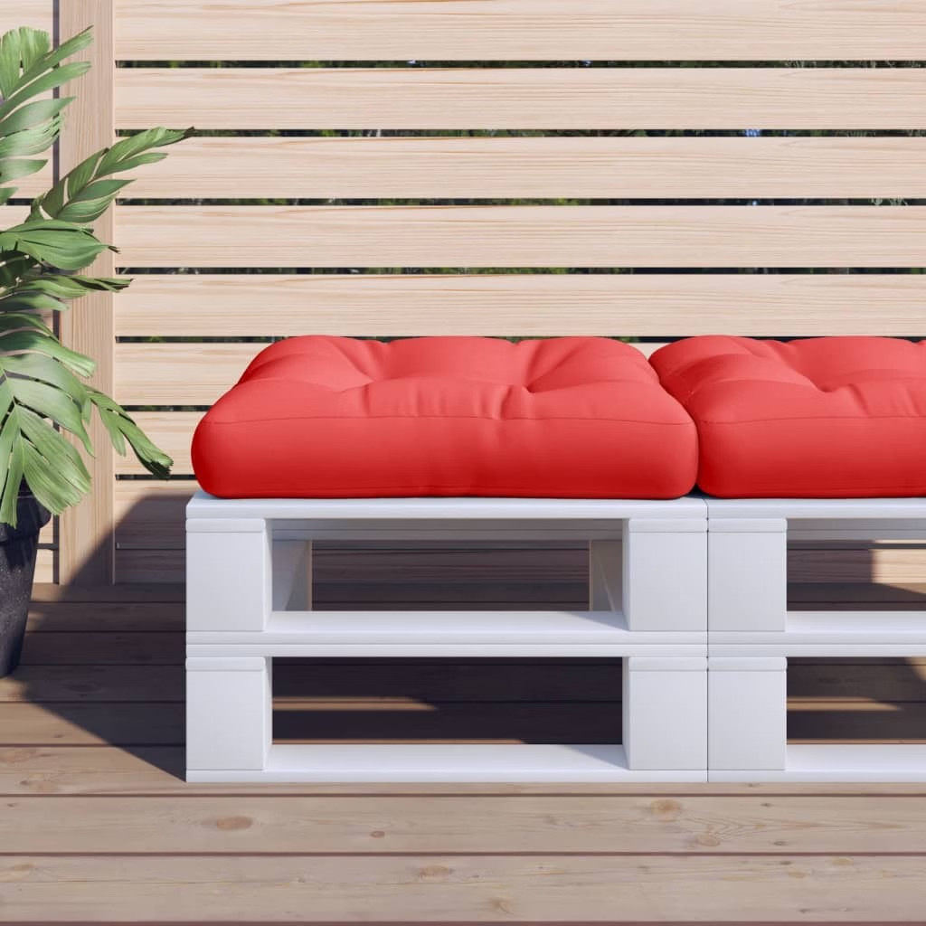 Pallet Cushion Red 100% polyester 23.6″ x 23.6″ x 4.7