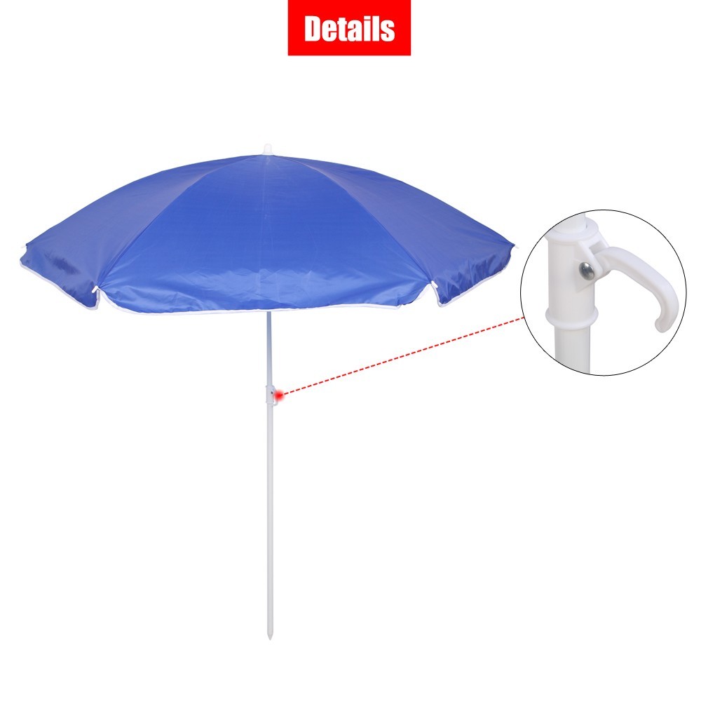 ❄️FREE SHIPPING!❄️2 Foldable Outdoor Chairs & Umbrellas 4 Camping or Tailgating!
