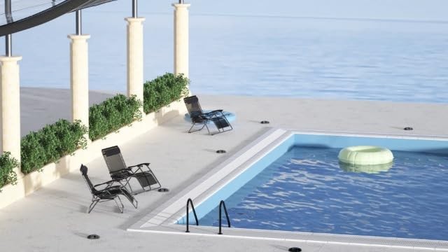 Nazhura Set of 2 Relaxing Recliners Patio Chairs Adjustable Steel Mesh Zero Grav