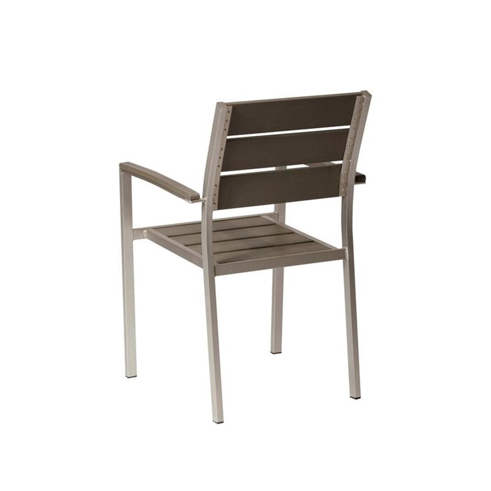 Pemberly Row 17-piece Modern Aluminum Patio Sofa Set in Gray