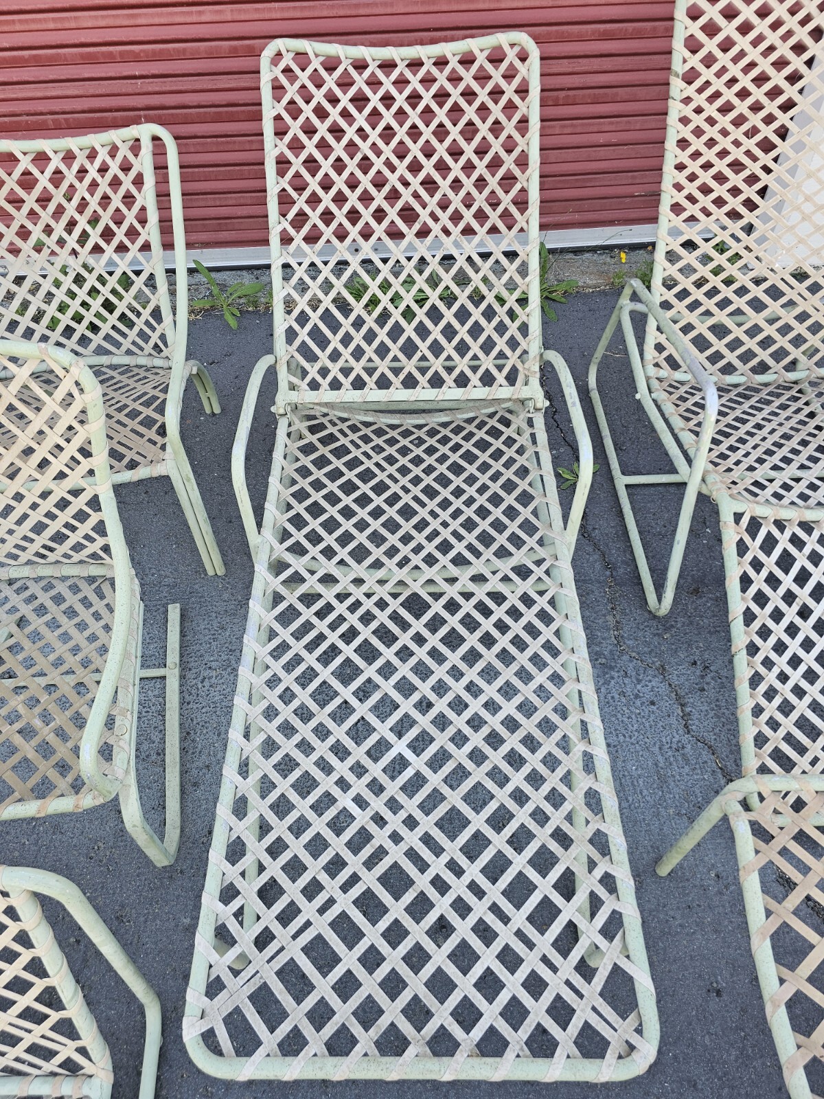 Vintage Brown Jordan Patio Furniture 3 Chairs Lounge Chair Gravitychair 2Table